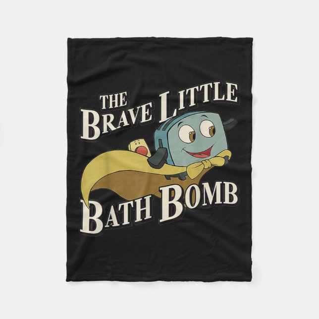 Cobertor De Velo The Brave Little Bath Bomb  (Frente)