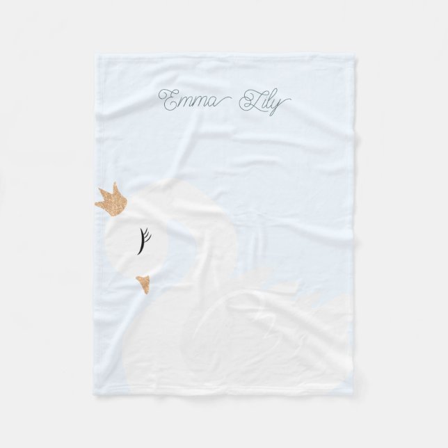 Cobertor De Velo The Crowned Swan (Frente)