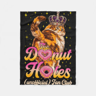 Cobertor De Velo The donut holes fan club funny cat meme