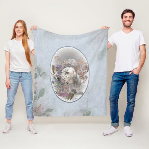 Cobertor De Velo The English Setter Portrait , art