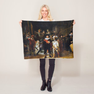 Cobertor De Velo The Night Watch, Rembrandt, 1642