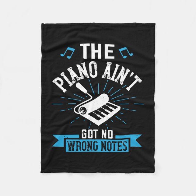 Cobertor De Velo The Piano Ain’T Got No Wrong Notes 02 (Frente)
