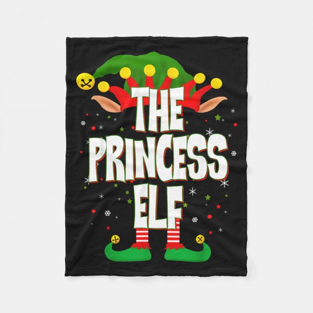 Cobertor De Velo The Princess Elf Christmas  (Frente)