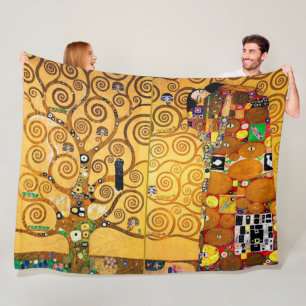 Cobertor De Velo The Tree of Life (detalhe), Klimt