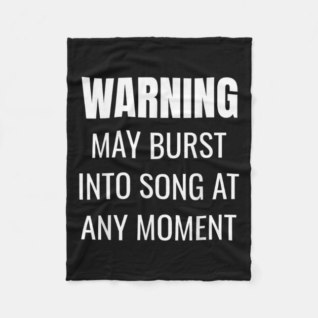 Cobertor De Velo Theatre Quote - Musical Theater Teacher - Drama St (Frente)