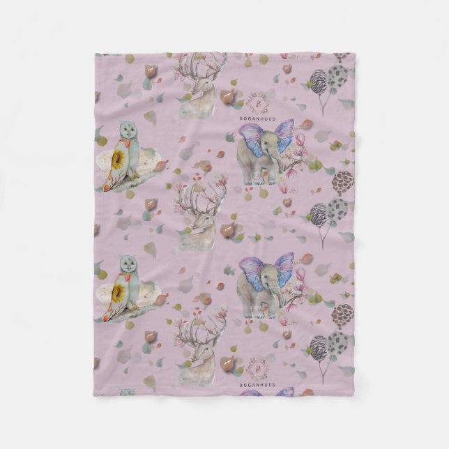 Cobertor De Velo Theme Baby (Frente)