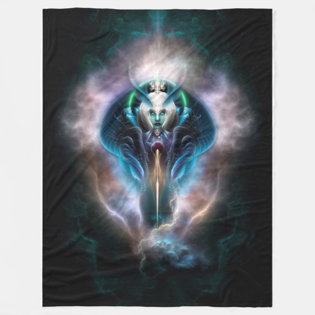 Cobertor De Velo Thera A Rainha Eetérea Fleece Blanket (Frente)