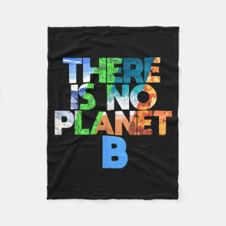 Cobertor De Velo There Is No Planet B Four Seasons Earth Day 