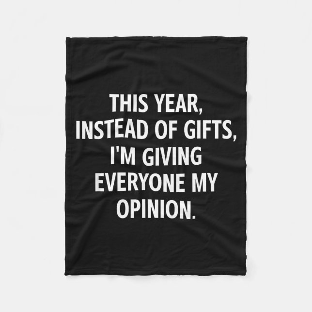Cobertor De Velo This Year, Instead Of , I'm Giving Everyone My Oni (Frente)