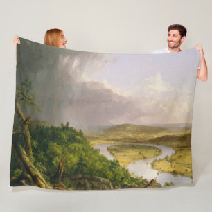 Cobertor De Velo Thomas Cole O Oxbow Rio Connecticut