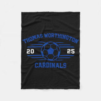 Cobertor De Velo Thomas Worthington Cardinals Soccer Ll 2025