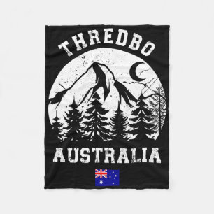 Cobertor De Velo Thredbo Snowy Mounts Austrália Ski Resort Alpin