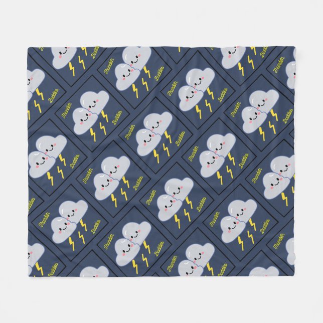Cobertor De Velo Thunder Buddies (Frente (Horizontal))