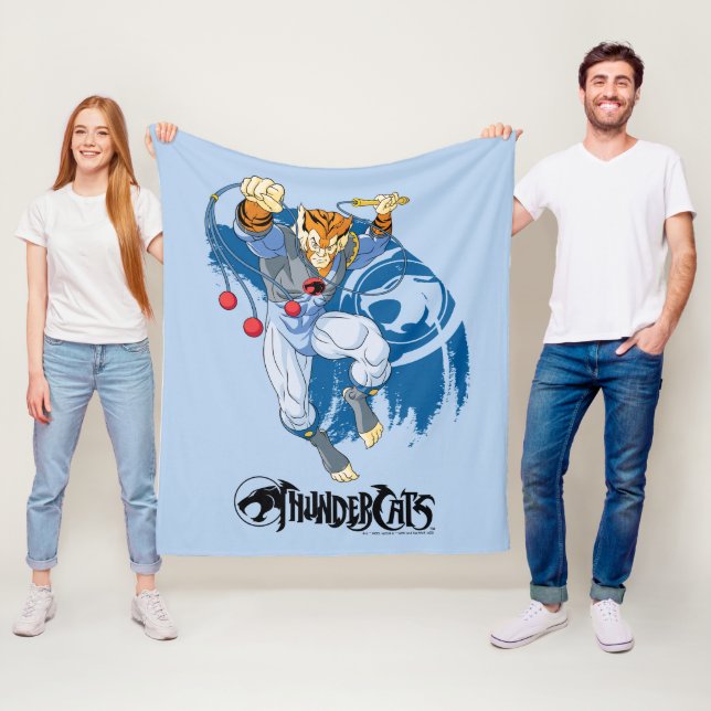 Cobertor De Velo ThunderCats | Gráfico de Caracteres Tygra (In Situ)