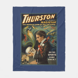 Cobertor De Velo Thurston o grande mágico que mantem o crânio