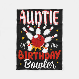 Cobertor De Velo Tia Do Birthday Bowler Kid Party Ce