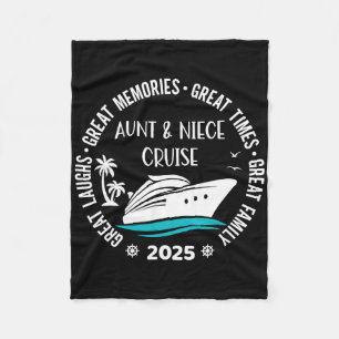 Cobertor De Velo Tia Niece Cruise Trip 2025 Summer Vacation Matchi