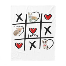 Tic-Tac-Toe Pet Lover Fotografias e Nome