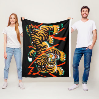 Cobertor De Velo Tiger Blanket por Pliz