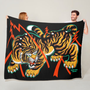 Cobertor De Velo Tiger Blanket por Pliz