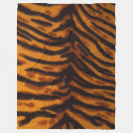Cobertor De Velo Tiger Fleece Blanket