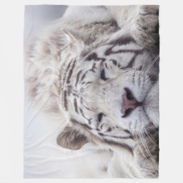 Cobertor De Velo Tiger Fleece Blanket