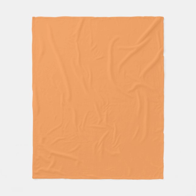Cobertor De Velo Tiger Orange Fleece Blanket (Frente)