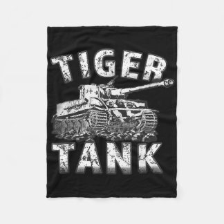 Cobertor De Velo Tiger Tank Histórica Guerra Mundial 2 Ww2 Panze Al