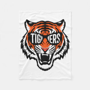 Cobertor De Velo Tigers Vintage Esporte Nome Design Homens Mulheres
