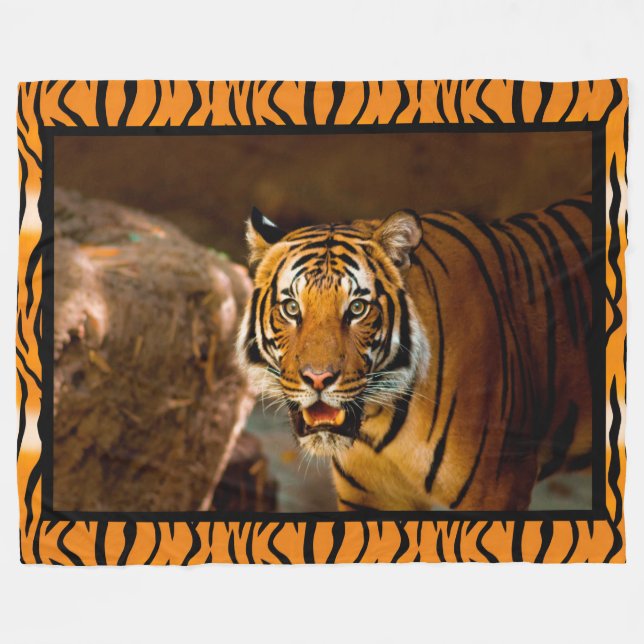 Cobertor De Velo Tigre (Frente (Horizontal))