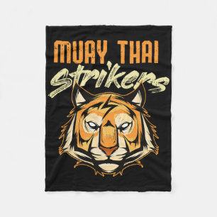 Cobertor De Velo Tigre Muay Thai Boxe Tailandesa Kickboxing Tailând