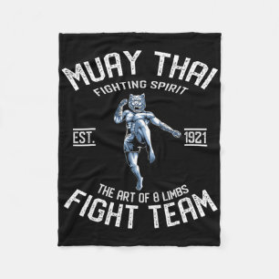 Cobertor De Velo Tigre Muay Thai - Presente de Boxe Tailandês e Kic