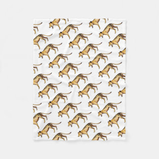 Cobertor De Velo Tigre tasmaniano, Thylacine