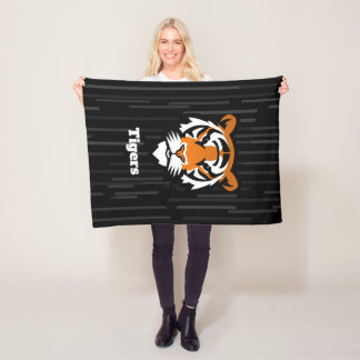 Cobertor De Velo Tigres Personalizados