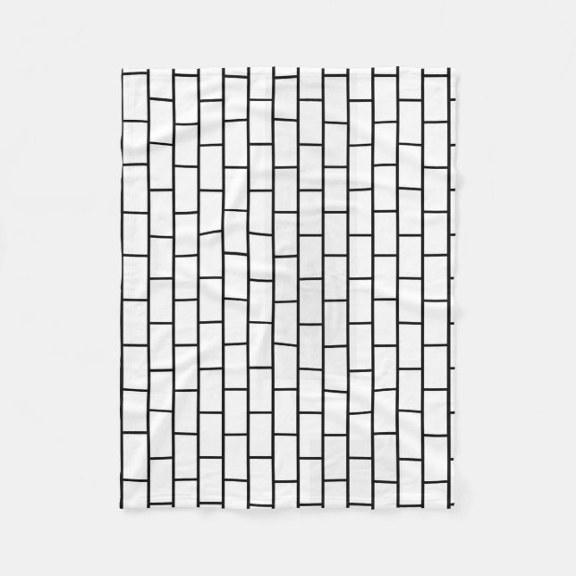 Cobertor De Velo Tijolos Brancos (Frente)