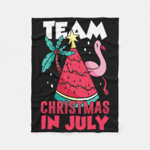 Cobertor De Velo Time de Natal Em Julho Sarcástico Verão Papai Noel