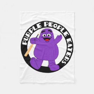 Cobertor De Velo Time de Softll Purple People Eaters - Igreja de De