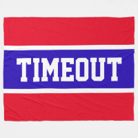 TIMEOUT Esportivo Vermelho Branco Azul Marinho Lis