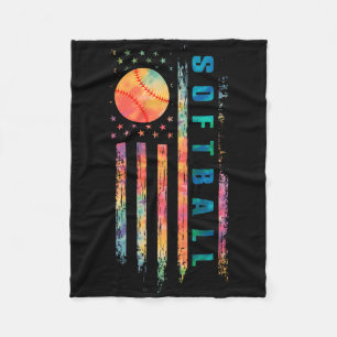 Cobertor De Velo Tinta Tie Dye Meninas Adolescentes Jogadora Softll