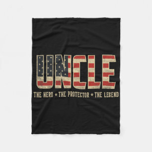 Cobertor De Velo Tio Protector Hero Legend Usa Flag Tio Padre