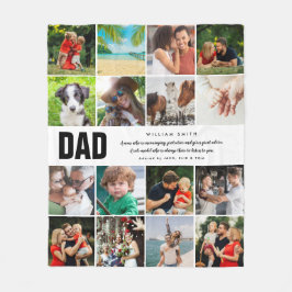 Cobertor De Velo Tipografia Moderna de Colagem de Fotografias do pa