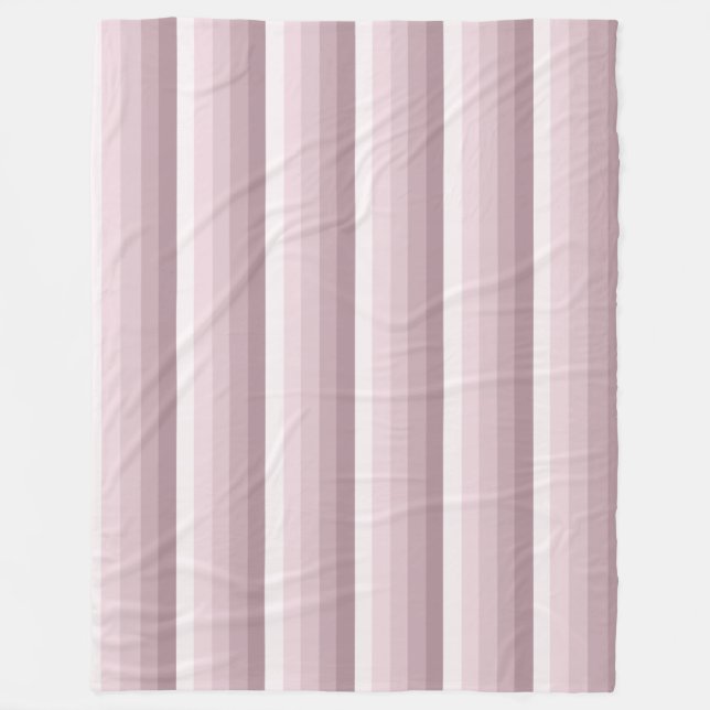 Cobertor De Velo tiras de sombra rosa quartz (Frente)
