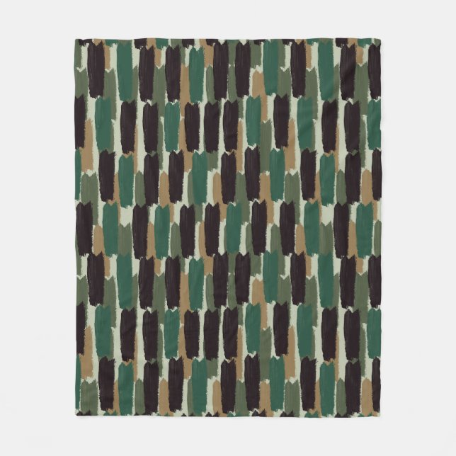 Cobertor De Velo Tiras Modernas (Frente)