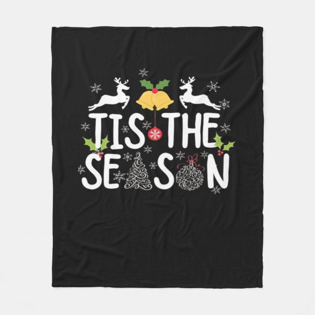 Cobertor De Velo Tis The Season Classic Minimal Clean (Frente)