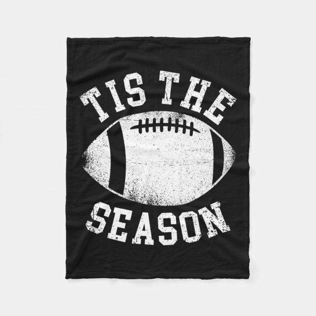 Cobertor De Velo Tis The Season Football (Frente)