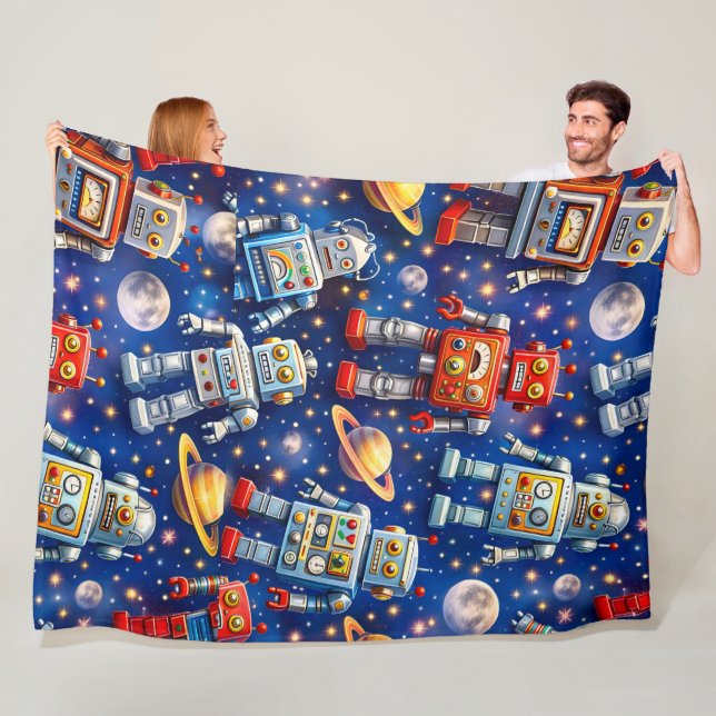 Cobertor De Velo Title space robots Galactic voyage super soft plus (In Situ)
