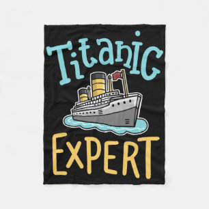 Cobertor De Velo Título Engraçado do Titanic Especialista Retro Nav