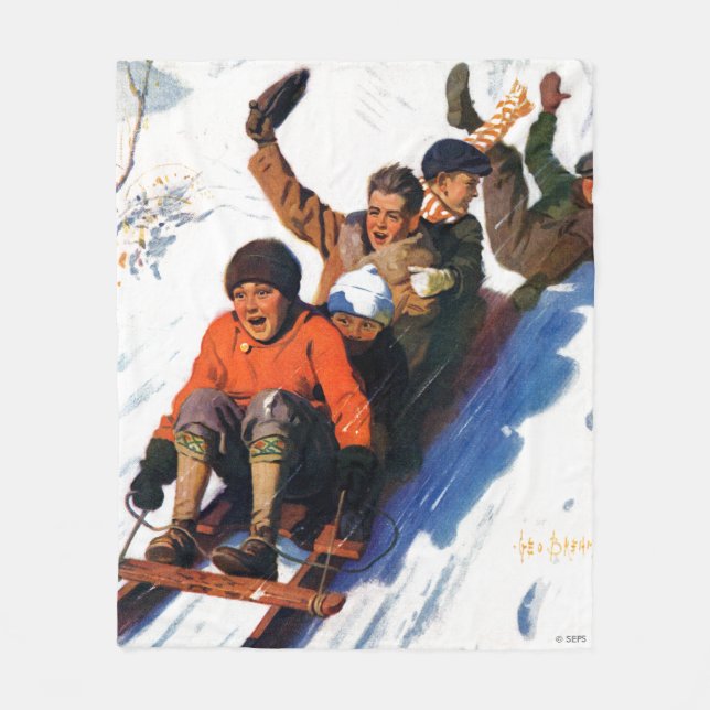 Cobertor De Velo Tobagganing (Frente)