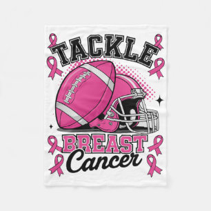 Cobertor De Velo Tocar Pegada de Fita Rosa De Consciência Do Cancer