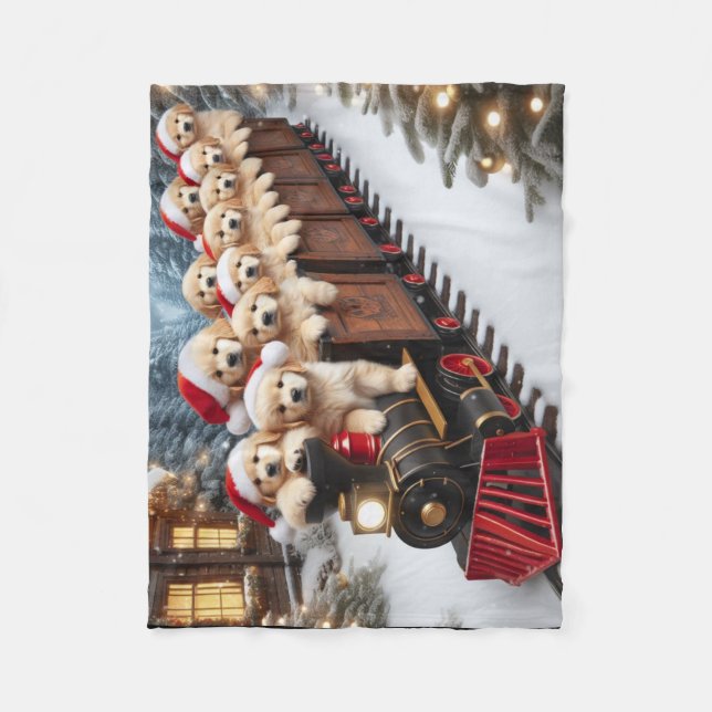 Cobertor De Velo Todlers Christmas Blanket (Frente)